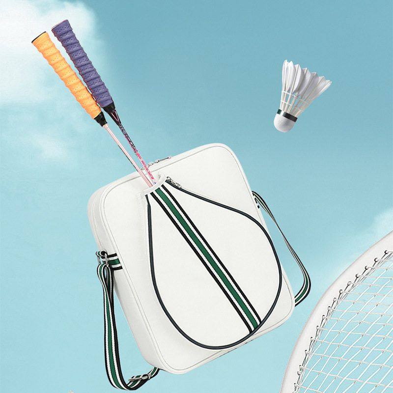 新款高颜值专业羽毛球拍包单肩斜挎式运动包时尚旅行包球拍袋现货