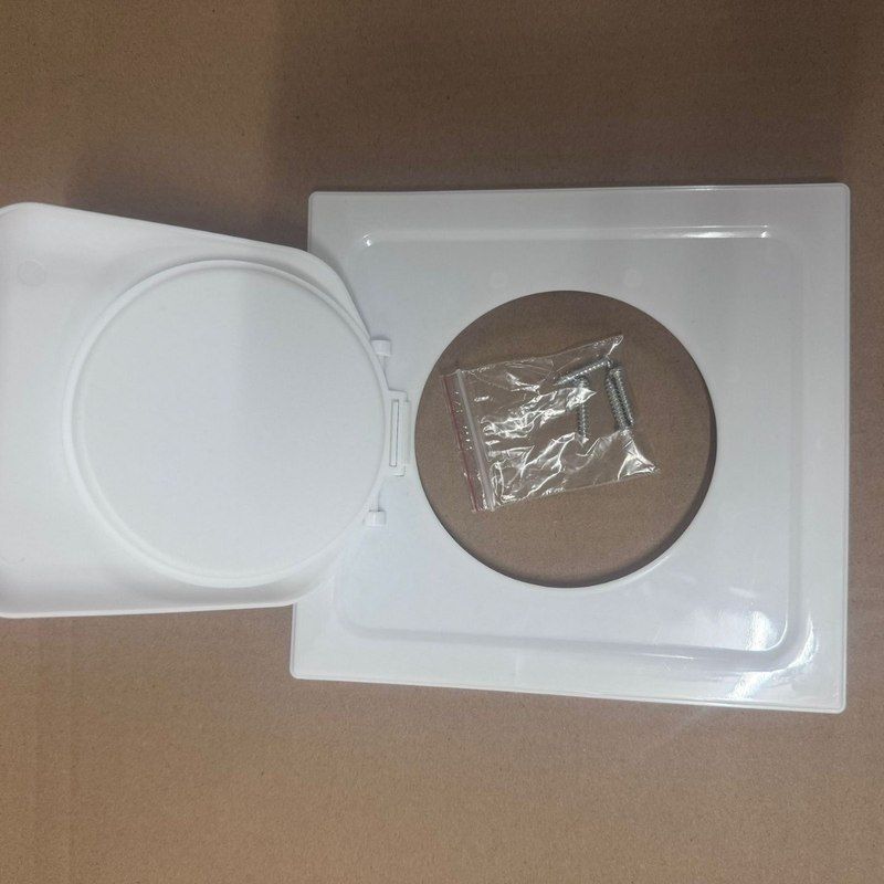 新Dual Door Dryer Vent Cover双门排风盖家装管道通风口盖通风罩