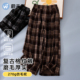 女大童时髦直筒裤 蔚未来女童裤 长裤 儿童洋气格子裤 子春装 2026新款