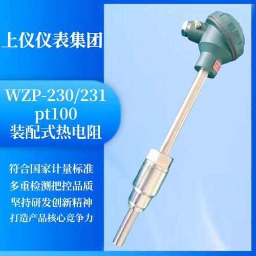 上仪仪表集团铂热电阻配直行底座