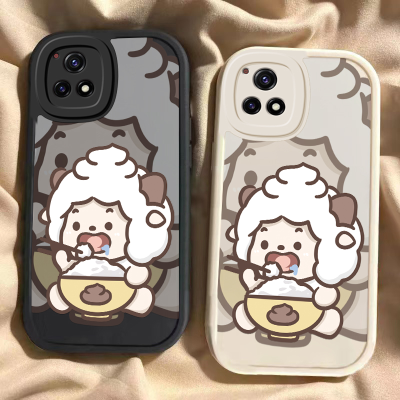 适用IQOOU3手机壳vivoiqoou3x标准版新款vivo干饭懒羊羊软硅胶iq00爱酷U3x全包v2061a防摔可爱男女保护套