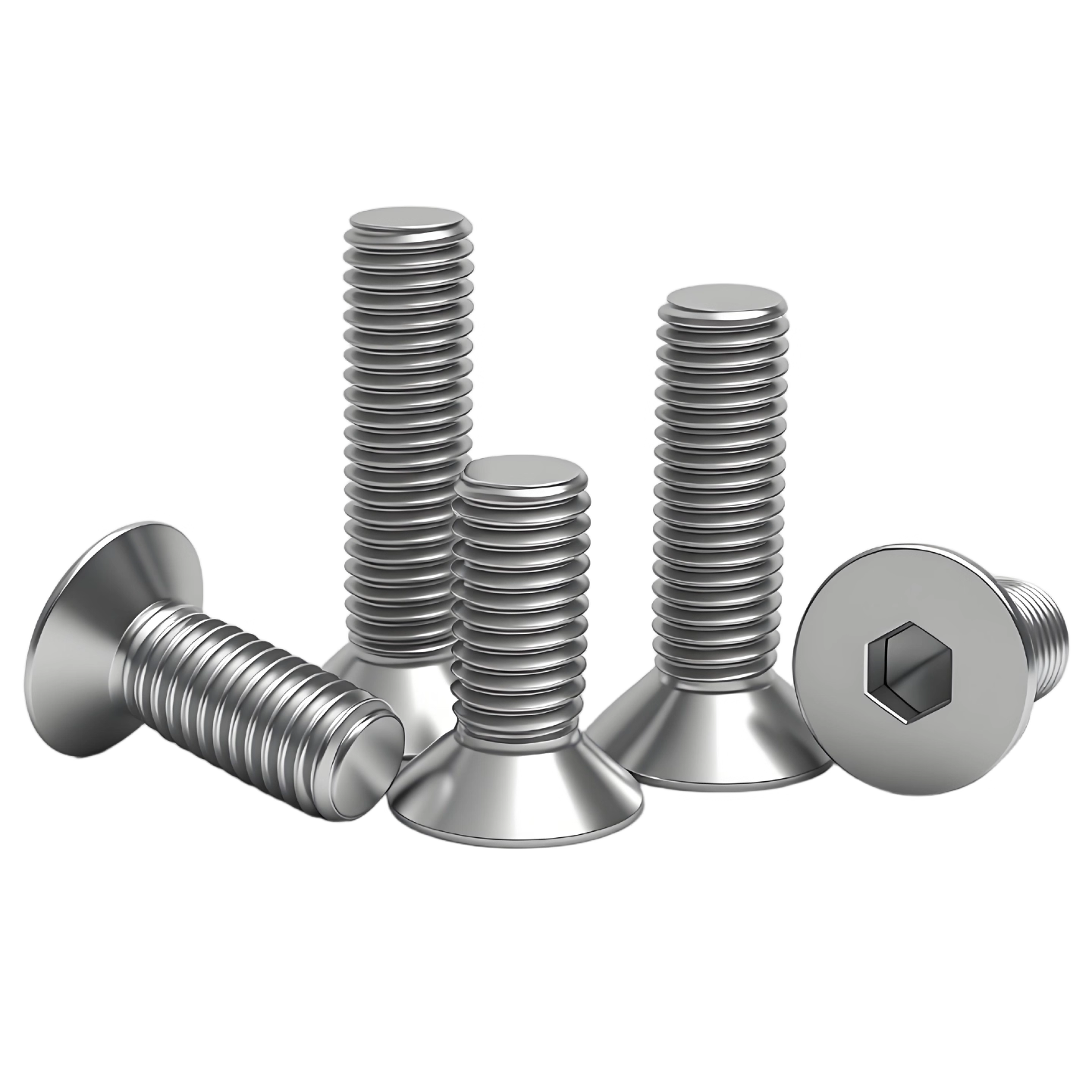 沉头内六角螺丝钉平头杯螺栓