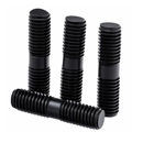 8.8级发黑双头螺丝双头螺栓GB901双头螺柱高强度螺杆M8M10M12 M39