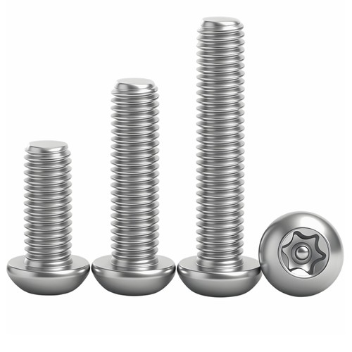 304不锈钢圆头防盗螺丝
