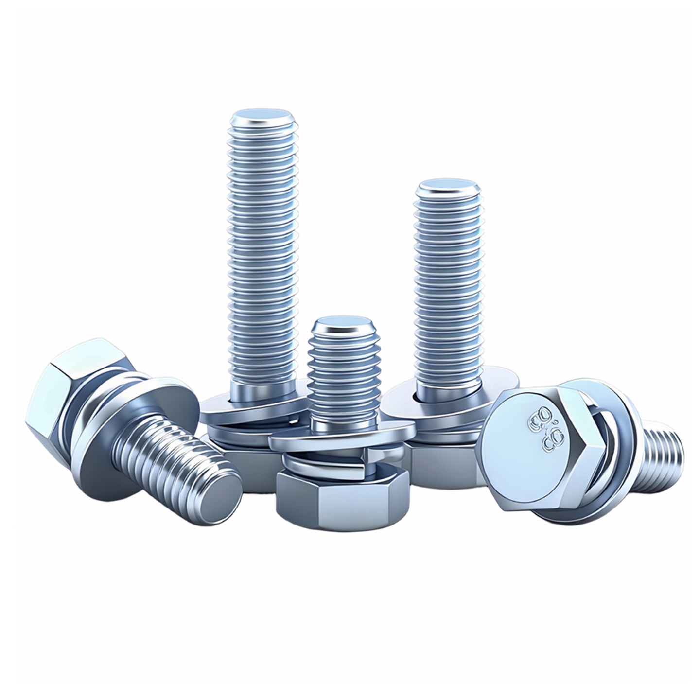 镀锌三组合螺栓外六角