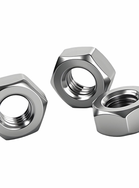 304不锈钢细牙螺母反牙螺帽M610M12*1M14M16M18M20M22M24*1.5