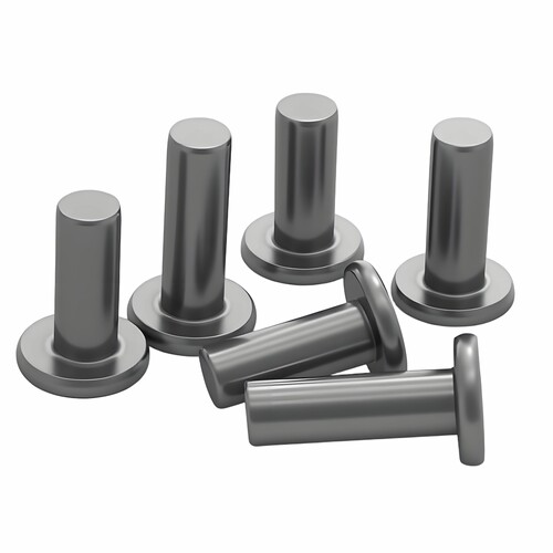 强强品牌铁平头实心铆钉