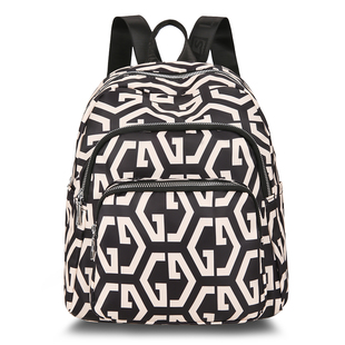 牛津布双肩包女士2026新款轻便旅行妈妈小背包休闲尼龙帆布防泼水