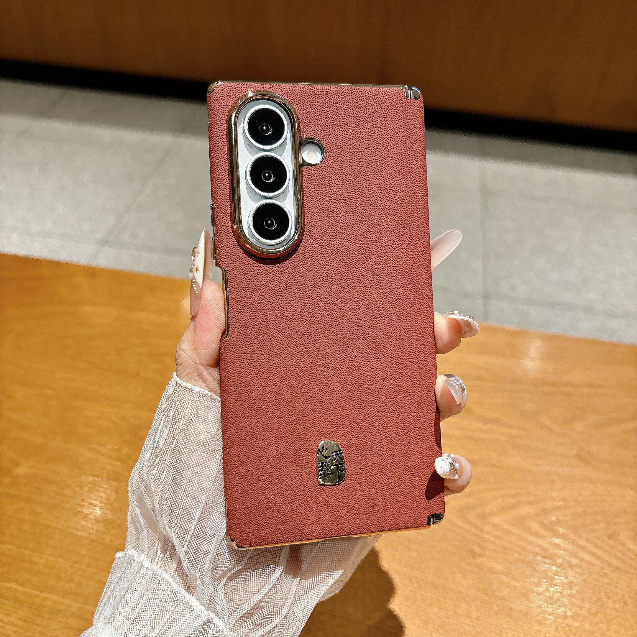 ZFold8心系天下双中轴保护手机壳