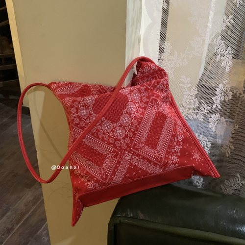 民族风大包托特包软皮面单肩包