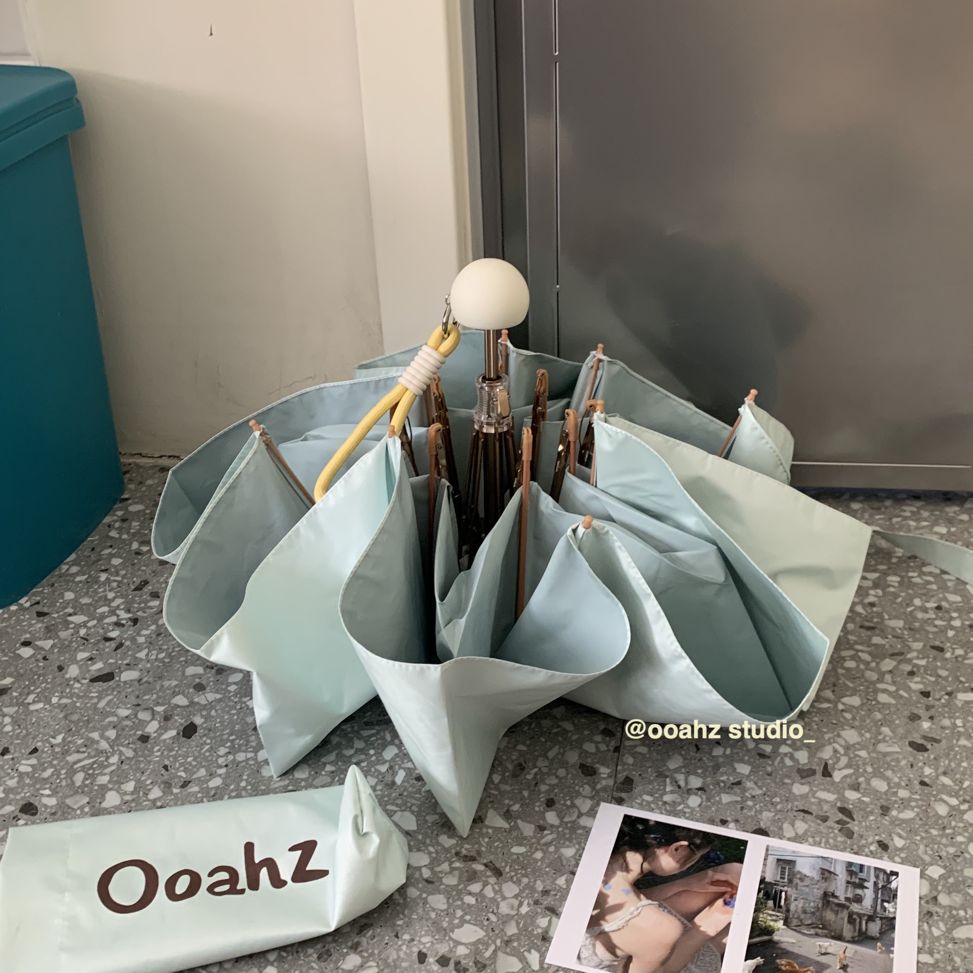 nice day | 自制配色 夏日气泡晴雨两用伞  奶油少女mini塞包雨伞