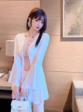 蹦迪女装桑拿技师工作服