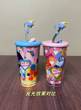 瑞幸插画艺术家超大杯diy材料包