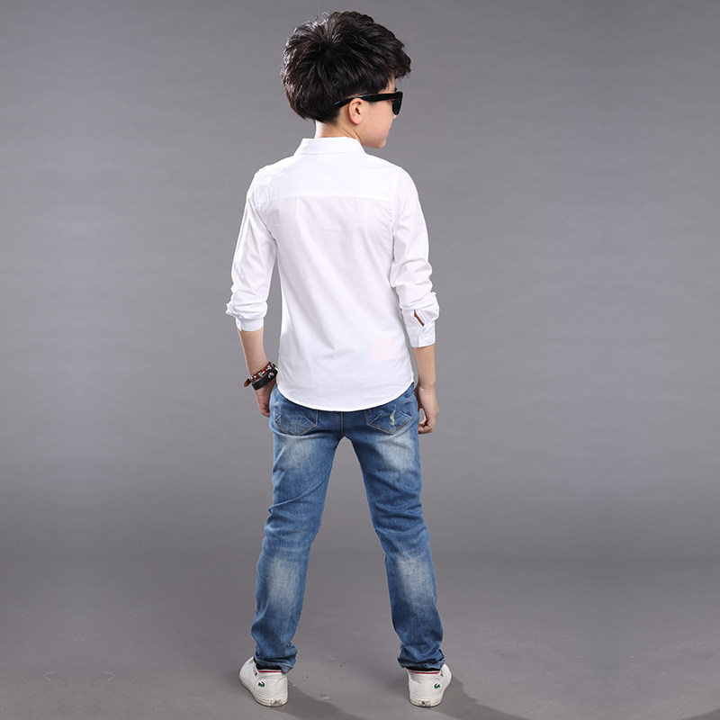 Chemise garcon à manche longue - Ref 2073588 Image 5