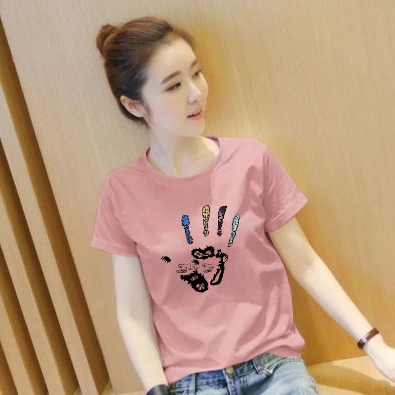 高档正品纯棉爆款设计感百搭短袖