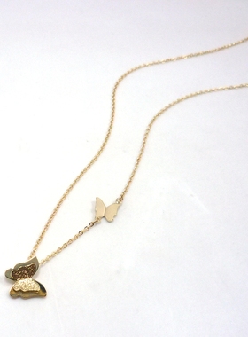 日单合金立体蝴蝶包邮带盒女精美