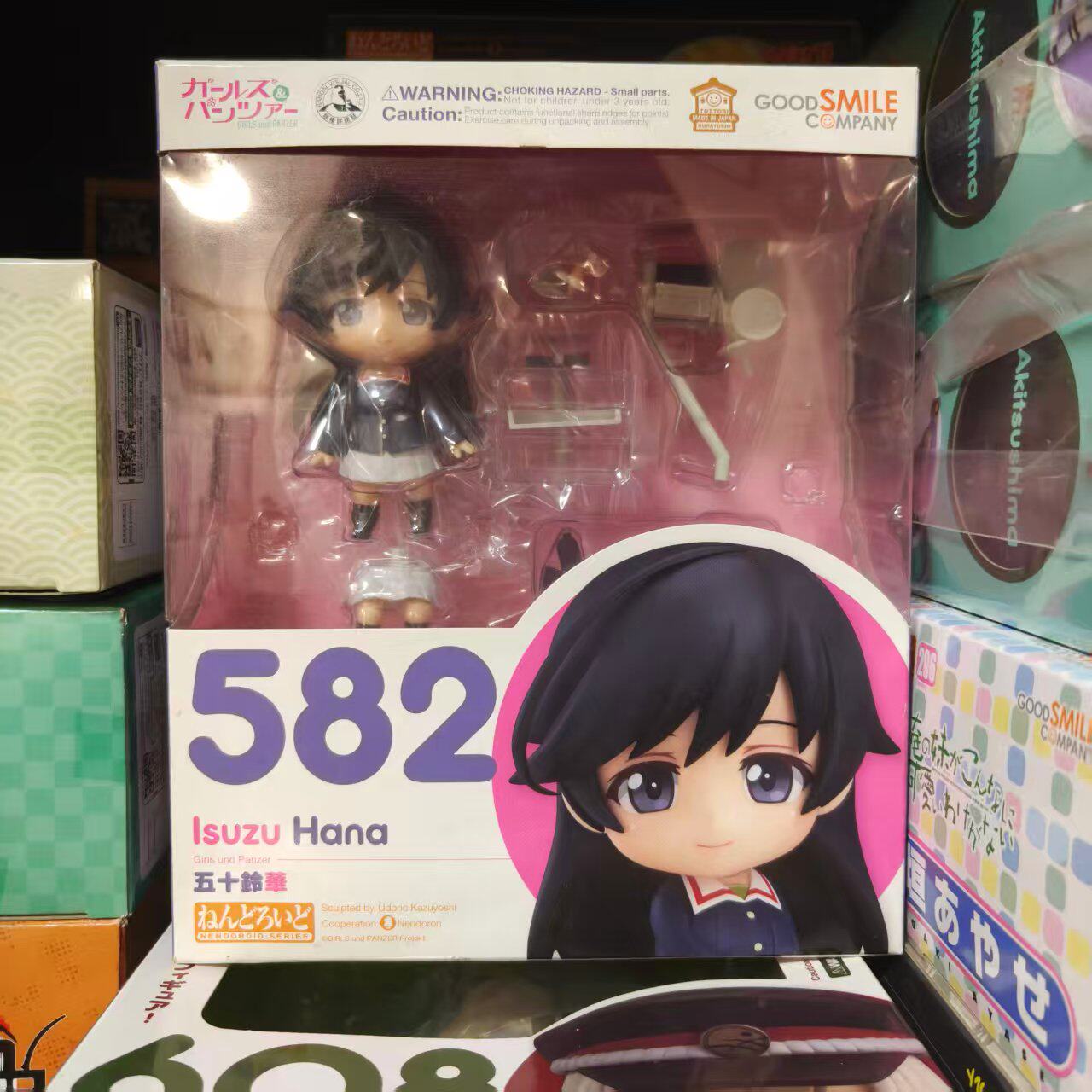 日版正品GSC 粘土人 #582 少女与战车 五十铃华