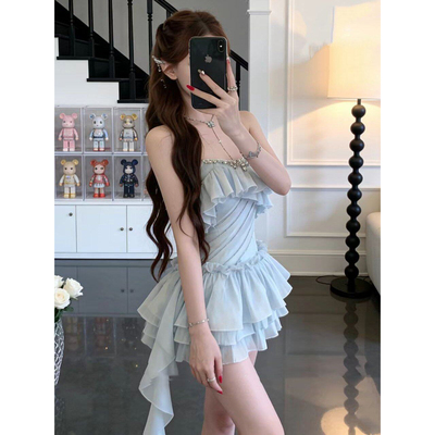 麻豆公式甜美公主蓬蓬连衣裙
