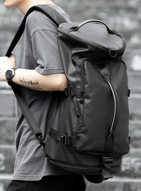 Clean Knоck双肩包男大容量旅行背包手提短途出差旅游行李袋大包