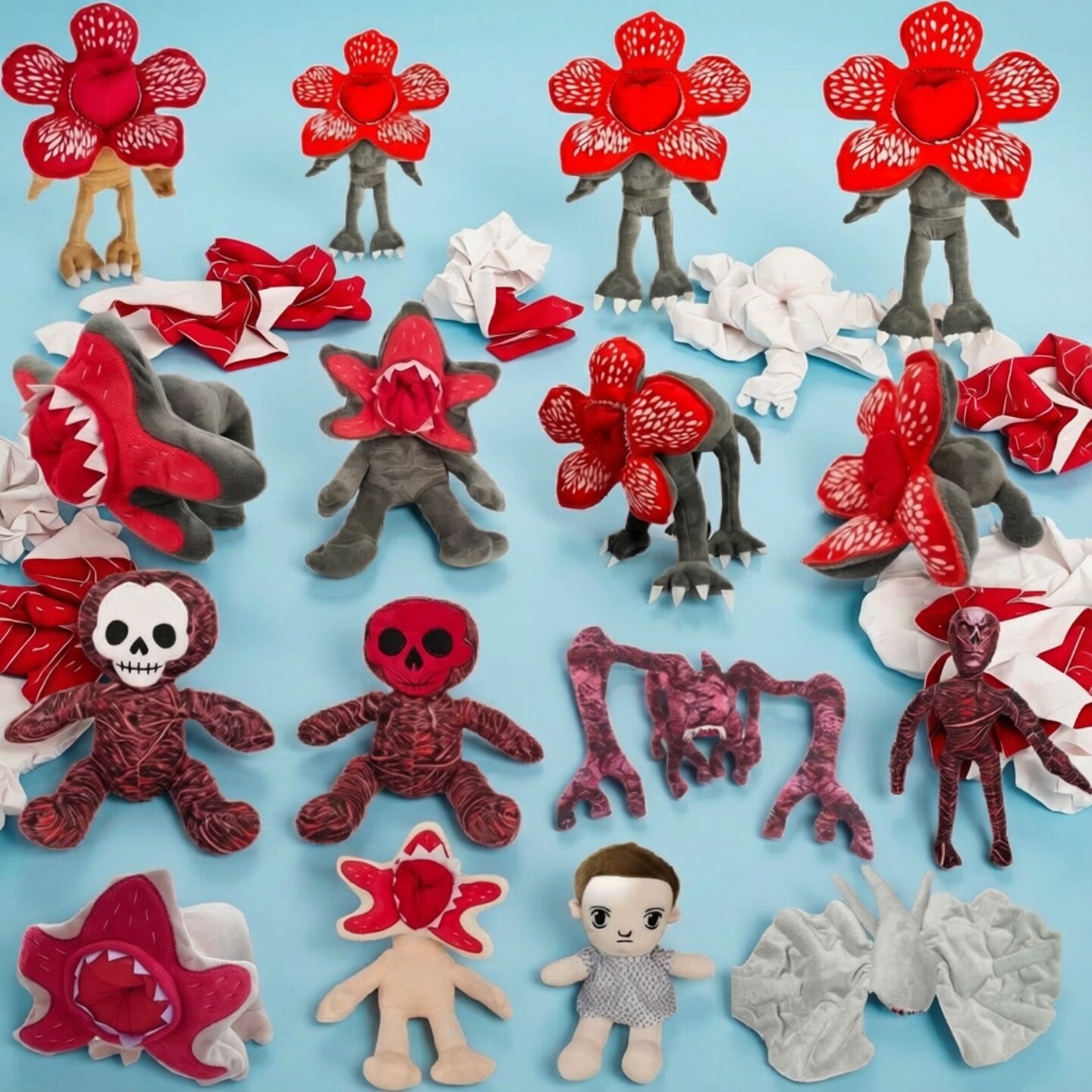 怪奇物语玩偶公仔毛绒玩具周边StrangerThingsDemogorgonplush