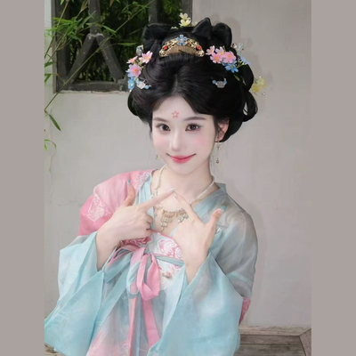 扶摇原创春醒2.0汉服套装