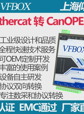 EtherCAT 转 Canopen 协议转换/Ethernetip/Profinet/modbus