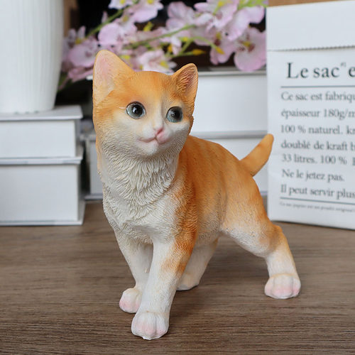 摆设橘猫可爱风森系造景小摆件