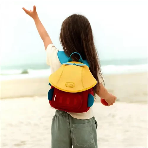 现货可爱小蘑菇儿童书包户外出游儿童背包男女童双肩幼儿园书包
