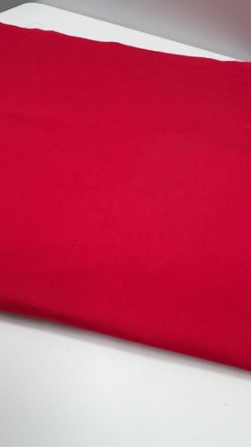 60支高密府绸红色纯棉布料衬衫裙子连衣裙手工Diy长3米宽1.45米