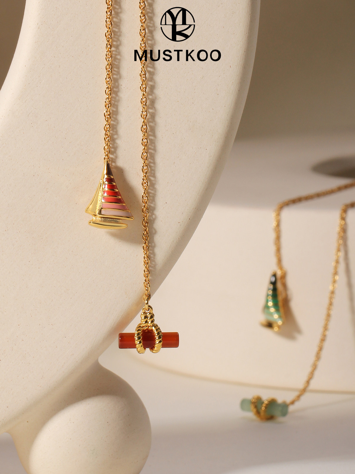 玛诗杜mustkoo一帆风顺系列胸针男士西服驳头链礼盒包毕业礼物