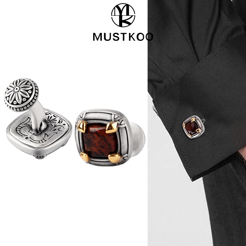 免費刻字禮盒裝袖扣瑪詩杜原創