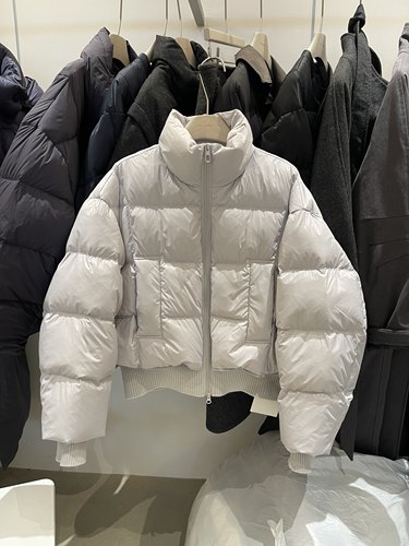 T.BECH韩系ins立领90白鸭绒羽绒服女冬短款加厚保暖面包服外套女