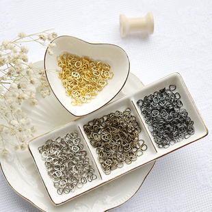 内径5mm金属迷你D字扣BJD玩具娃衣玩偶DIY扣配件卡通公仔娃辅料