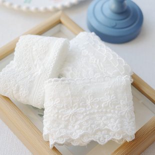 品质棉线网纱网布刺绣蕾丝辅料裙摆婚纱礼服窗帘diy装 饰服饰配件