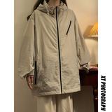 UPF50+夏季新款港风户外皮肤衣美式宽松情侣防晒衣女7823-特P48，女装防晒衣，电商C213(原B265)