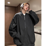 秋季棒球服外套女春季新款美式复古设计小众宽松夹克上衣7813-P88，男装夹克，电商C213(原B265)
