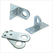 65mm房门暗装 锁扣加厚铁质镀锌防撬门扣门鼻子挂锁木门钩锁门搭扣