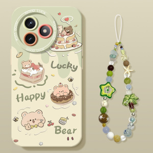 适用红米k80至尊版手机壳k70全包小米k60k50新款k40s游戏增强版redmi手链k30防摔e套k80外壳ultra男女奶熊pro