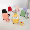 airpods smart cover airpods2 Headphone sets lovely Cartoon trunk ins Red tide silica gel men and women