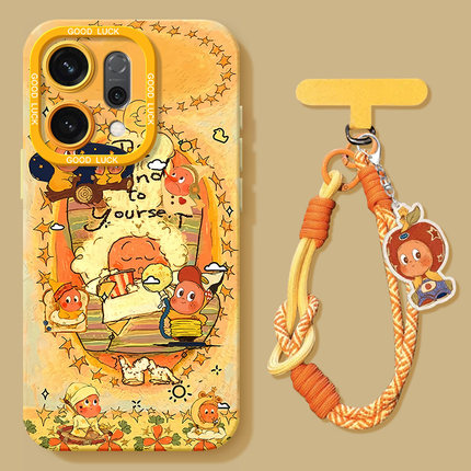 适用opporeno14手机壳新款reno13/12/11/10/9/8/7防摔oppo男reon6pro+手链5k/3/4se外壳2套5g女por幸星pro十