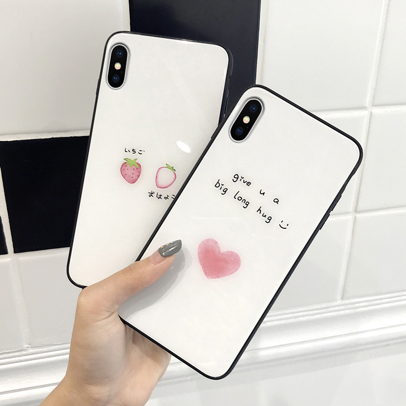 Æ»¹û6splusÊÖ»ú¿ÇСÇåÐÂiPhone7/7plus²£Á§Ì×ixÅ®¿î8pÈ«°ü±ßº«¹ú