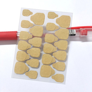 牛皮纸果冻胶穿戴甲果冻胶巨粘可剥底胶黄胶美甲贴巨粘防水加大加