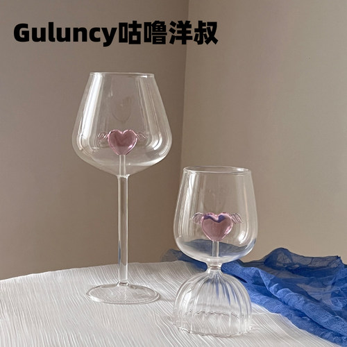 香槟红酒杯设计款手工耐热