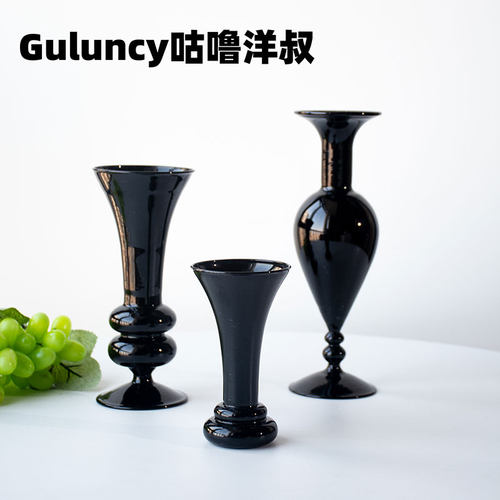 ins风玻璃中国卧室摆件设计款