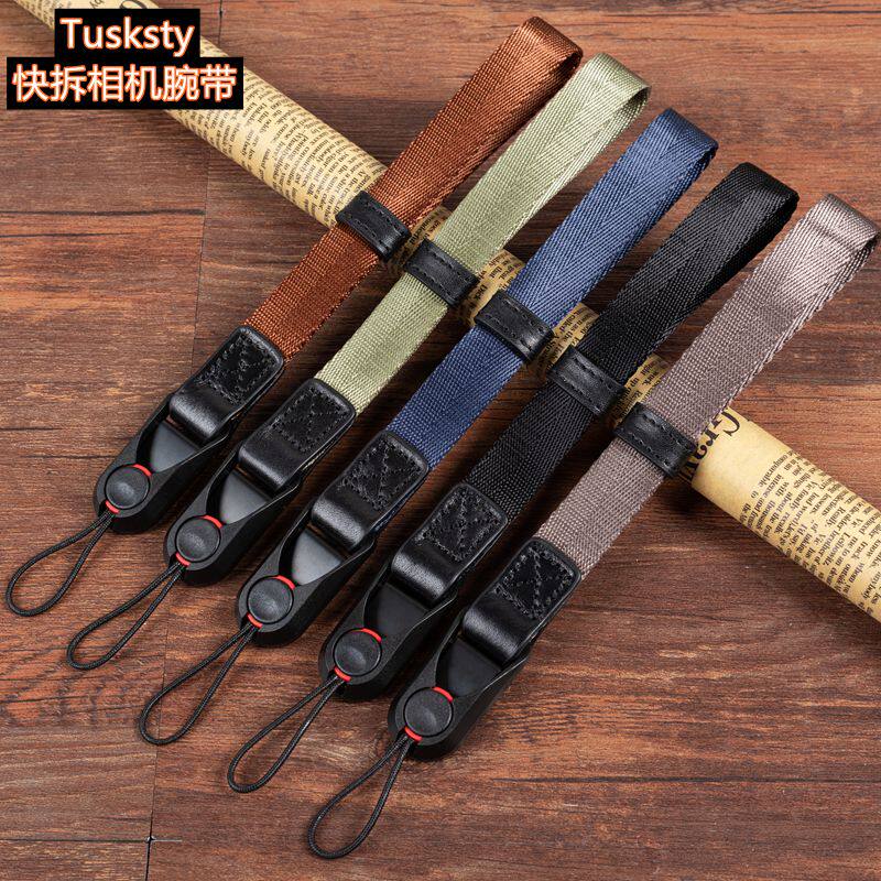 快拆相机腕带原创牛皮快拆相机带A7系列尼康zfcz306富士莱卡手绳