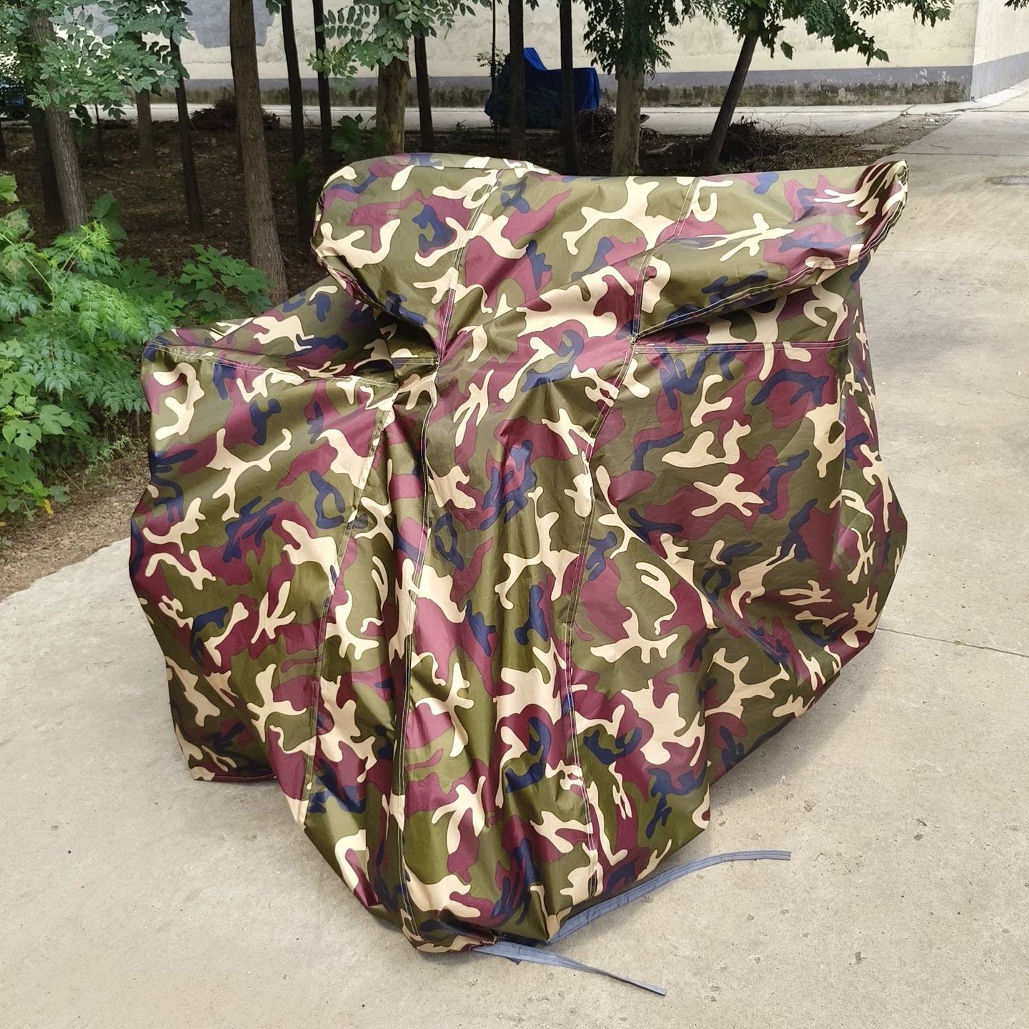 适用于海陵艾凡赫250闪350银钢巡逻者长江侉子边三轮摩托车罩车衣