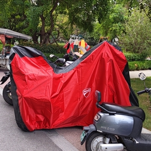 适用于杜卡迪揽途V2车罩MTS V4RS/V2S/V4/V4SADV摩托车车衣防雨罩