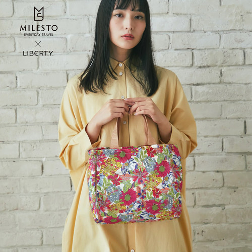 日本MILESTOLBERTY联名托特包