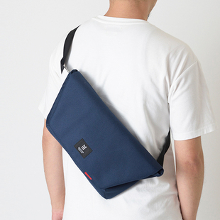 日本MILESTO轻奢潮牌斜挎包柔软贴身运动休闲包防水可放ipad10寸