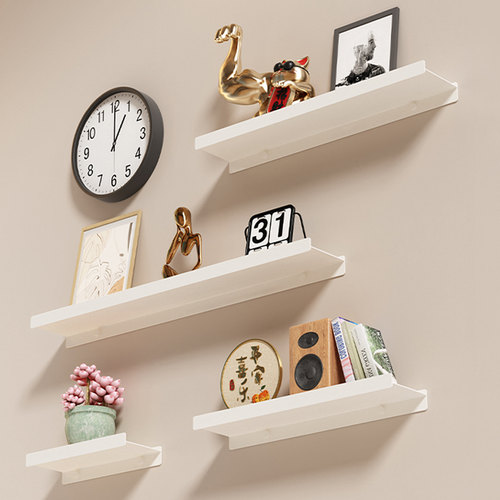 简约太空铝平板置物架